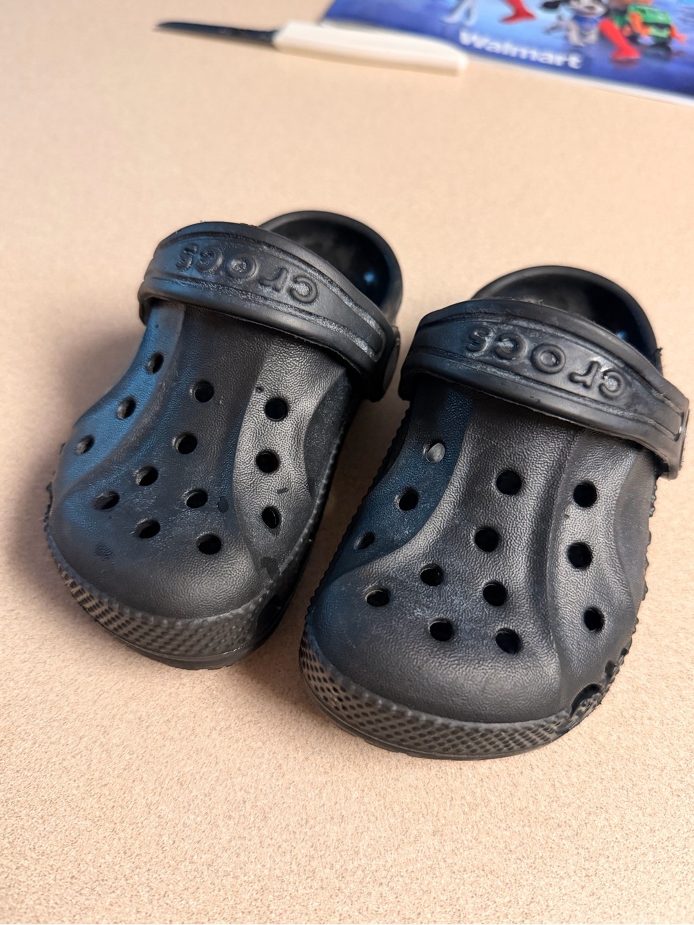 Crocs Kids Classic Clog - Black - C6